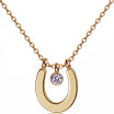 YISHIZHIAI Horseshoe Pendant U-shaped Simple Necklace 4458