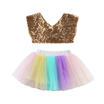Toddler Kids Baby Girl Dress Sleeveless Clothes Princess Party Pageant Dresses