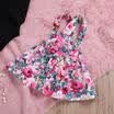 AU Infant Baby Girls Christmas Strap Dress Princess Party Dresses Clothes Outfit
