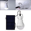 Portable 12 LED Solar Energy Charge Fence Light Bulb Camping Emergency Lamp