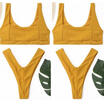US STOCK Womens Bikini Set Push-up Padded Bra Swimwear Triangle Bathing Suit New