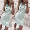 AU Womens Slim Bodycon Summer Bandage Mini Dress Hoodies Pullover Tops Size 8-14
