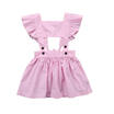 Kids Baby Girls Princess Bellybutton Dress Summer Sundress Clothes Outfits 1-6Y