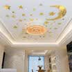 Star Moon Crystal Acrylic 3D Wall Sticker Children Room Decoration Room Sticker
