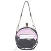 Chixia new mini-chain Messenger bag tide package fashion perfume bottle small round bag shoulder bag 7326 black