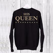 Couple T-Shirt The King&His Queen Love Matching Shirts Couple Tee Top