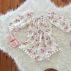 AU Toddler Kid Baby Girl Floral Romper Jumpsuit Bodysuit Playsuit Outfit Clothes