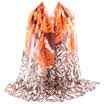 New Fashion Lady Women Long Flower Soft Wrap Lady Shawl Silk Voile Scarf Scarves