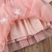 Cute Toddler Infant Baby Girls Long Sleeves Party Dress Tutu Lace Dresses Outfit