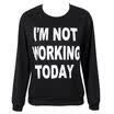 Womens Hoodie Fashion Mother Girl Long Sleeve Sweatshirt Jumper Sweater Pullover