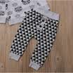 US Toddler Kids Baby Girl Boy Cartoon Animal Tops Pants Leggings Outfits Clothes