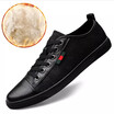 Mens Genuine Leather Casual Shoes 2018 Fashion Plaid Polka Dot Flats Mens Sneakers Shoes Mens British Wind Dress Shoes