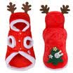 Dog Cat puppy Pet Christmas Winter Warm Jumper Santa Elf Xmas Clothes XS-XL