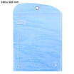 Mobile Phone Bag 240 x 360mm PVC Ziplock Water Resistant Packaging Storage Bag Phone Accessory