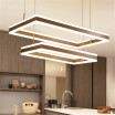 Baycheer HL487473 Contemporary LED Linear Chandelier 2362"60W Ambinet LED Warm Light