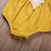 Newborn Baby Girls Lace Hollow Bodysuit Romper JumpsuitClothes Sunsuit Outfits