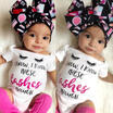 Newborn Baby Girls Short Sleeve Romper Bodysuit Outfits Clothes Summer US Stock
