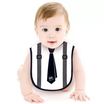 Kids Baby Girls Boys Toddler Bibs Saliva Towel Dribble formal Waterproof Cute