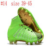 Mens Hypervenom Phantom soccer cleats kids high ankle Football boots Mercurial Superfly FG Women Soccer shoes predator cr7 35-45