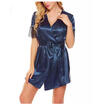 Women Sexy Lace Lingerie Satin Sleep Dress Nightwear Babydoll Sleepwear