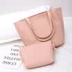 3pcs Women Leather Handbag Lady Shoulder Bags Tote Purse Messenger Satchel Set E
