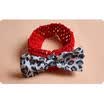 Baby Girls Kid Short Dress Clothes Kids Leopard Santa Claus Dress Skirt Headband