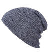 UK Winter Warm Unisex Knit Baggy Beanie Hat Stretch Fit Ski Knitted Cap One Size