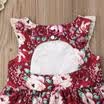 Canis Kids Baby Girls Flower Tassels Party Pageant Tutu Dress Sundress Clothes