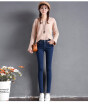 Autumn&winter new high-waist jeans with fleece women thickened three-color large size stretch pants&cotton pants N0003