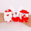 1X Christmas Cute Slap BraceletBangle Xmas Decor Pat Circle Hand Ring Gift New