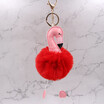 Cute Flamingo Keychain for Bags Big Keychain