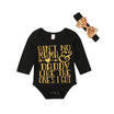 AU Newborn Baby Girls Long Sleeve Romper Jumpsuit Bodysuit Outfits Cotton 2Pcs