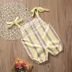 US Stock Infant Baby Girl Tassels Bodysuit Romper Jumpsuit Outfits Sunsuit Set