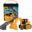 Carter CAT US brand toy car 3 year old child large part simulation engineering car model assembly - excavator truck combination suitcase CATC80913