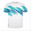 Mens T Shirt Slim Fit Casual T-shirt Tops Summer Clothes Bodybuilding Muscle Tee