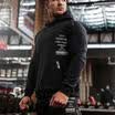 Men Fleece Plain Hoodie Sweatshirt Hooded Pull Over Casual Gym Adult Top Hot UK