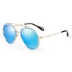 Parsons PARZIN bright polarized sunglasses couple models driving sunglasses 8076 gold frame reflective film mercury