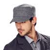 Carmen KENMONT km-2418 Cap Outdoors Men&39s Hat Autumn&Winter Korean Cap Cap Warm Baseball Cap Flat Top Cap Gray