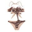 Women Sexy One-Piece Sequin Bikini SideTie Swimsuit Swimwear Beach Bathing Suit