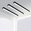 Bacheer HL481533 60CM Modern Black Finish Acrylic Lampshad Led Pendant Office Lights