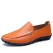 Yicki EGCHI casual shoes men&39s peas England lazy sleeves casual breathable shoes 1616 orange 38