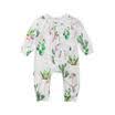 Cactus Kids Baby Girls Alpaca Long Sleeve Romper Jumpsuit Pants Clothes Outfits