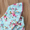 Newborn Infant Baby Girls Floral Bodysuit Romper Jumpsuit Sunsuit Outfits Set