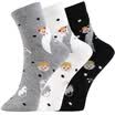 Red beans hongdou socks female socks casual cotton socks Nuggets cute four seasons in the tube socks H7W024 three pairs of uniforms