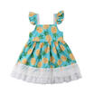 US Newborn Princess Baby Girl Dresses Party Sleeveless Formal Tutu Summer Dress