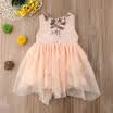 Sequins Girls Princess Dress Baby Kid Party Wedding Bridesmaid Gown Formal Dress