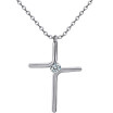 YISHIZHIAI Cross Simple Pendant New Necklace Women Fashion Accessories 4489