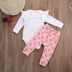Baby Girls Infant Newborn Playsuit Bodysuit RomperLeggings Clothes Outfits Sets