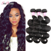 Malaysian Virgin Hair Body Wave 3 Bundle Deals 7A Unprocessed Virgin Human Hair Extension Malaysian Body Wave Natural Black