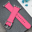 Kebitt Leather Band for Apple Watch Series 4 3 2 1 38mm 42MM 40mm 44MM Replacement Watch Strap iWatch Band Steel Buckle